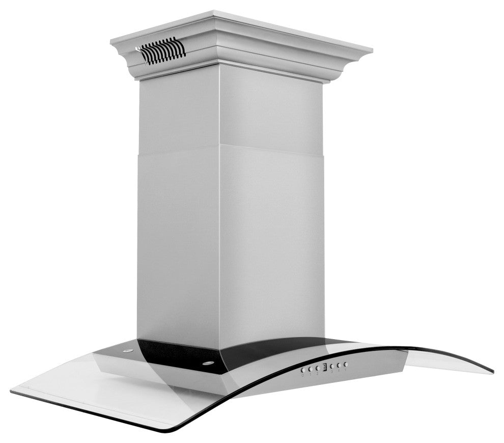 ZLINE 30" Ducted Vent Wall Mount Range Hood With Built-in CrownSound