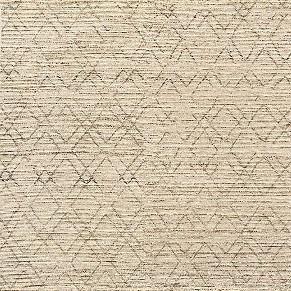Ahgly Company Indoor Square Mid-Century Modern Area Rugs, 5' Square