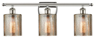 INNOVATIONS LIGHTING 516-3W-PN-G116-LED Cobbleskill 3 Light Bath Vanity Light