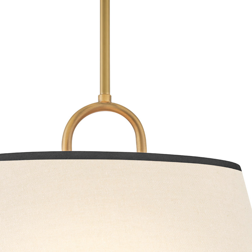Hinkley Sonia Large Pendant, Lacquered Brass
