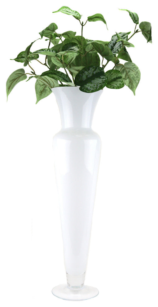 Onda Glass Vase White