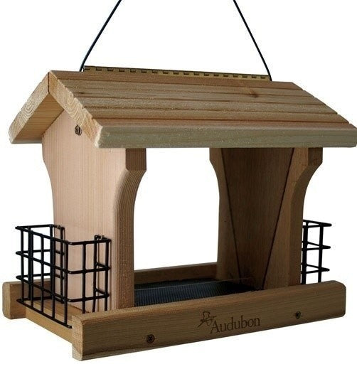 Woodlink Audubon Ranch Bird Feeder With Suet, Large, 5 lb