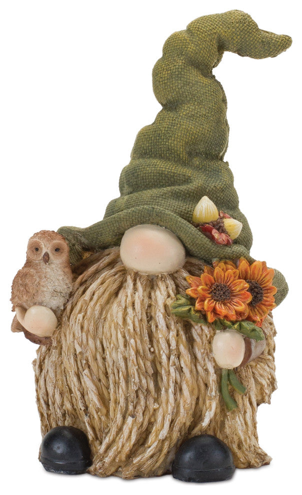 Fall Harvest Gnome Figurine, 2-Piece Set