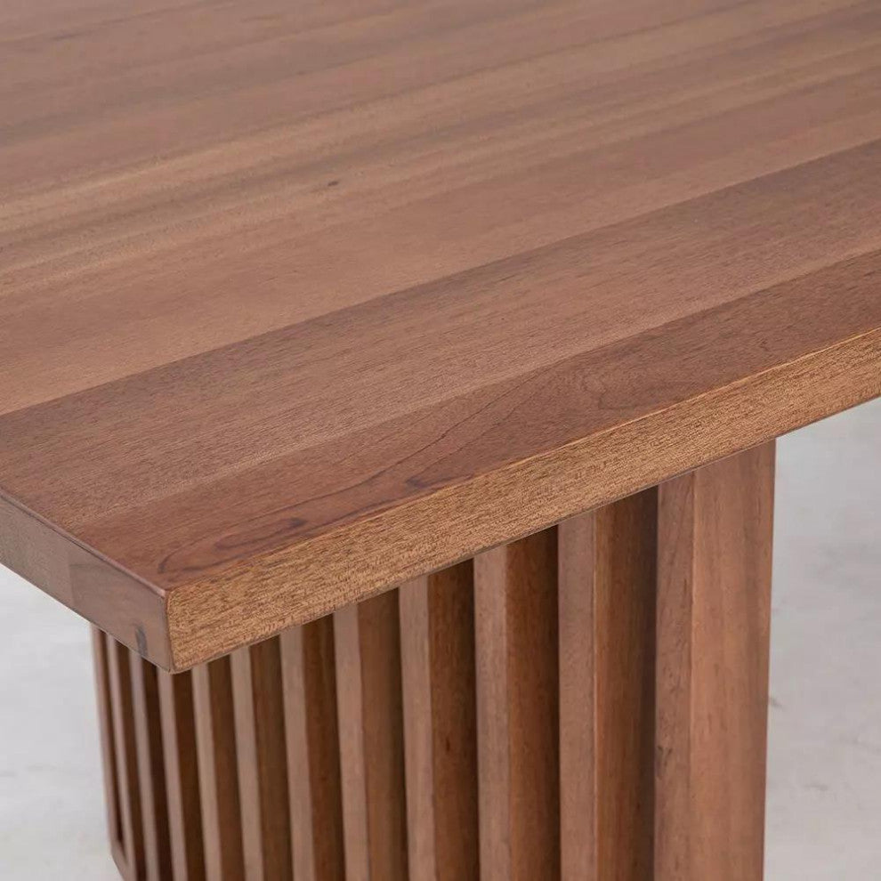 Zither 118" Dining Table, Ginger