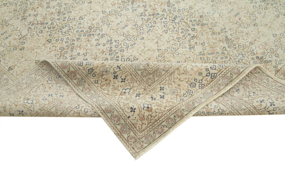 Rug N Carpet - Hand-knotted Oriental 6' 7'' x 9' 4'' Vintage Area Rug
