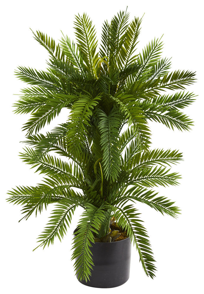 Nearly Natural Double Cycas Artificial Plant