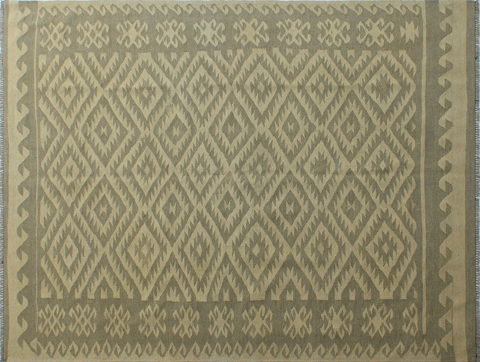 Winchester Kilim Shirinad Ivory Rug, 5'5x7'2