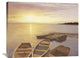 "Boats At Dock" Artwork, 35" x 28"