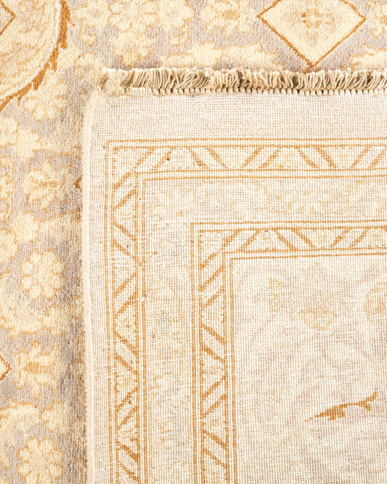 Mogul, One-of-a-Kind Hand-Knotted Area Rug Ivory, 8'0"x10'0"