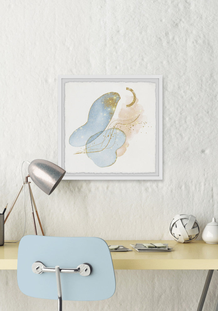 "Stunning Balance" Framed Painting Print, 18x18