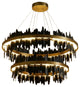 Nera 2-Tier Modern Ring Chandelier