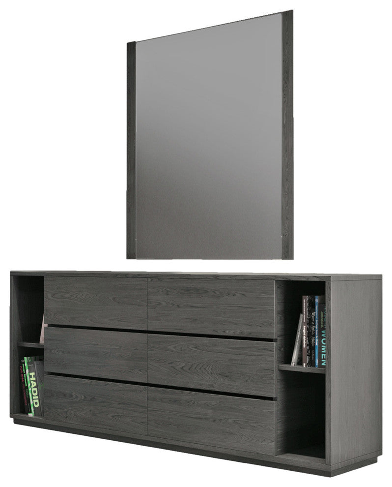 Nova Domus Jagger Modern Gray Dresser