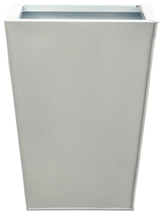 13" Classic Square Metal Planter
