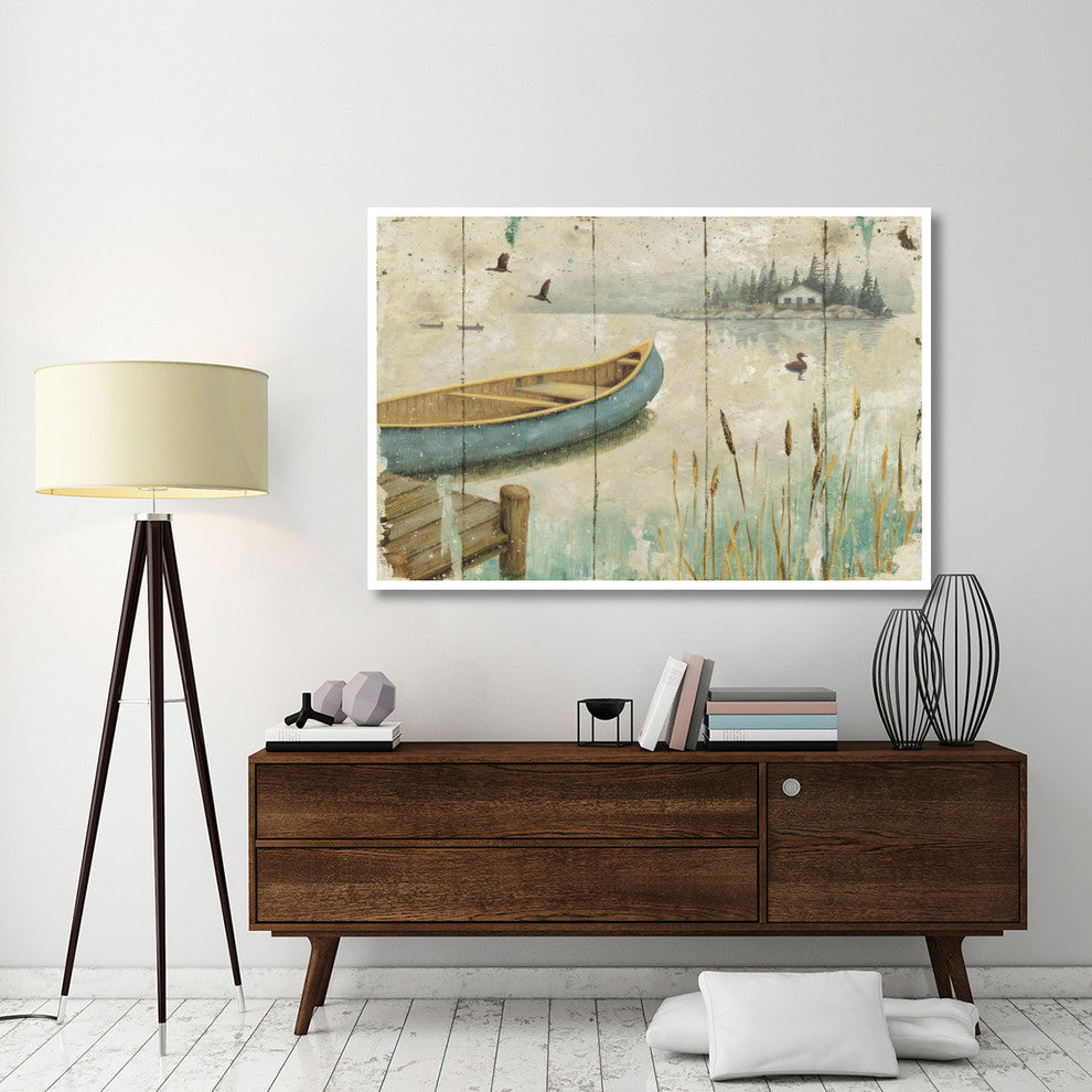 "Waterside V" Digital Paper Print by Daphne Brissonnet, 62"x42"