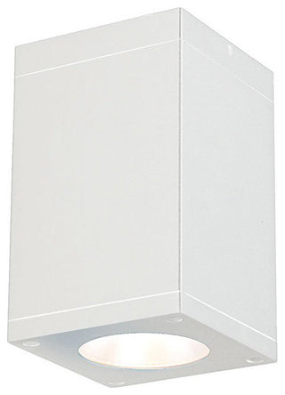 Cube Architectural 5" LED Flush Mount 2700K, White