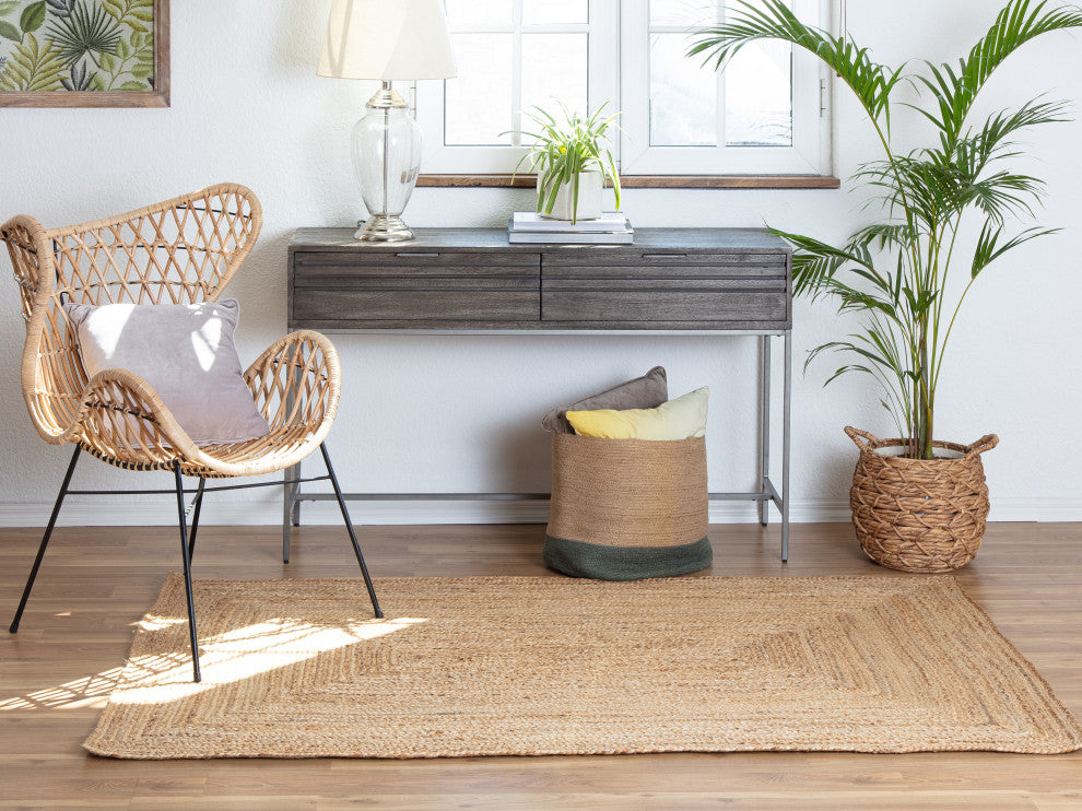 8'x10' Kerala Natural Jute Rug