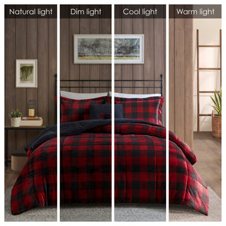 Woolrich Alton Plush to Sherpa Winter Comforter Set