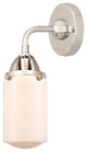 Dover 1 Light 4.5" Sconce, 288-1W-PN-G311-LED, Polished Nickel