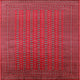 Ahgly Company Indoor Square Mid-Century Modern Area Rugs, 5' Square