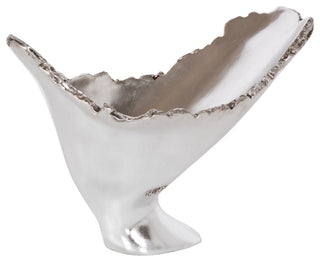 Burled Vase, Silver