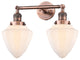 Innovations 208-AC-G661-7 2 Light Bath Vanity Light, Antique Copper