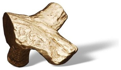 Polished Brass RKI Branch Knob, RKICK201