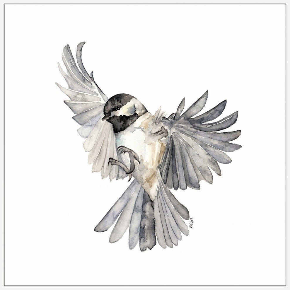 "Freedom" Floater Framed Painting Print on Canvas, 24"x24"