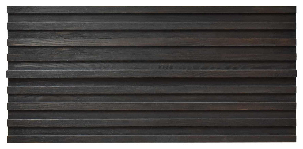 Winemaker 30" Floating Vanity, Charred Oak