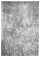 Abani Luna LUN110A Contemporary Grey Distressed Mesh Dot Area Rug
