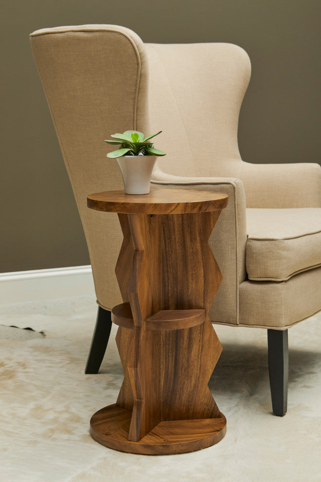 Rustic Round Spot Table