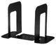 YBM Home Black Heavy Duty Metal Bookend for Office Shelves and Desk