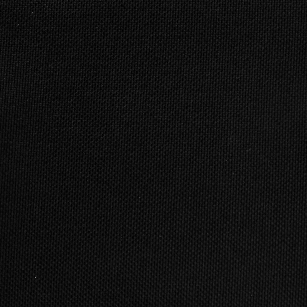 vidaXL Ottoman Footstool Pouf Hassock Footrest Living Room Seat Black Fabric
