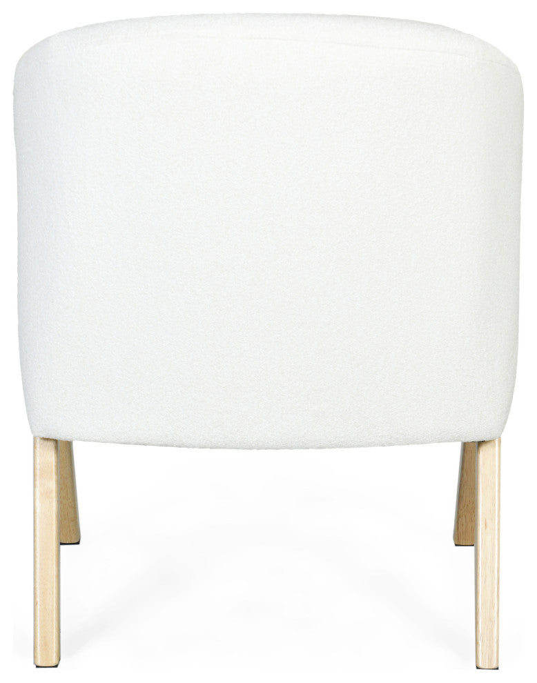 GDF Studio Cody Modern Design Accent Chair, White