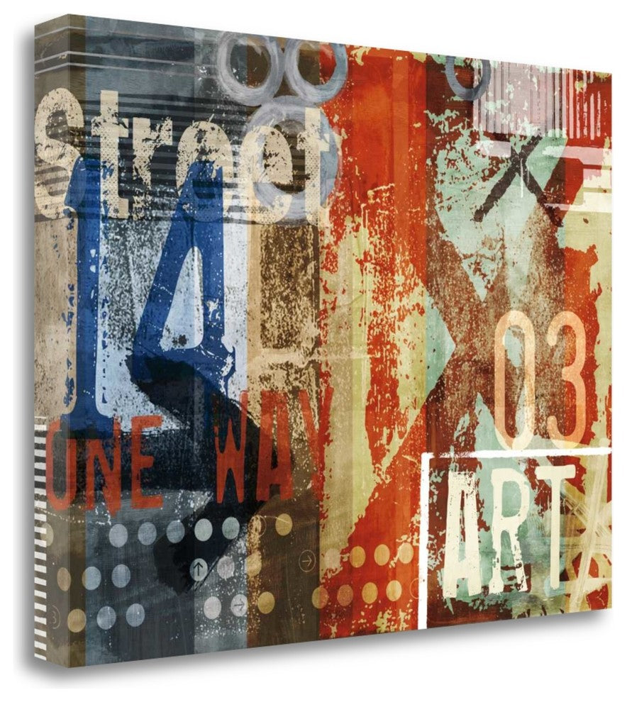 "Art Type IV" By Sven Pfrommer,Ready to Hang Giclee Print on Gallery Wrap Canvas