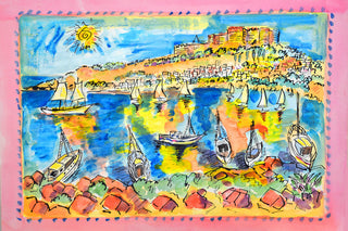 "Rhodes Greece" Print on Canvas by Wayne Ensrud