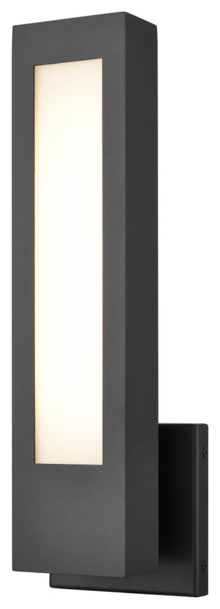 Amster 1-Light LED Module 16" Tall Powder Coated Black Outdoor