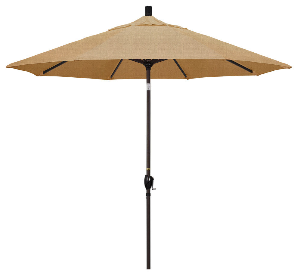 Aluminum Outdoor Umbrella, Linen Sesame