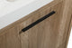 Walker Natural Oak-Light Bathroom Vanity, Natural Oak, 30"