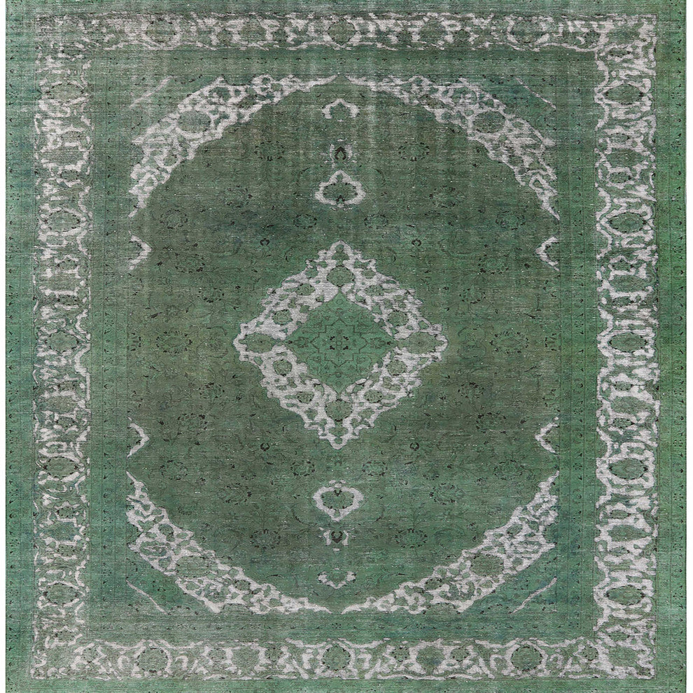 Ahgly Company Indoor Square Mid-Century Modern Area Rugs, 4' Square