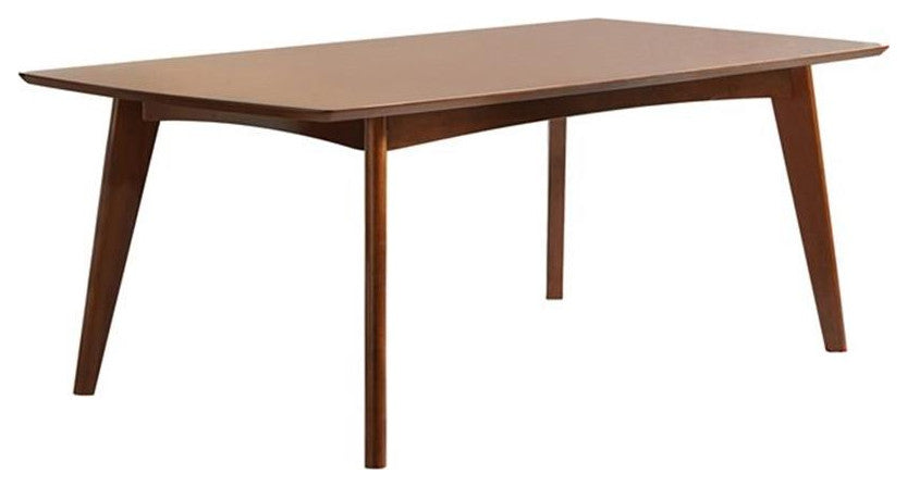 Coaster Malone 7-piece Rectangular Wood Dining Set Dark Walnut and Gray
