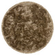 Giulia Contemporary Area Rug, Brown, 7'9" Round