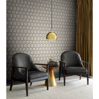 White Coco Bloom Wallpaper