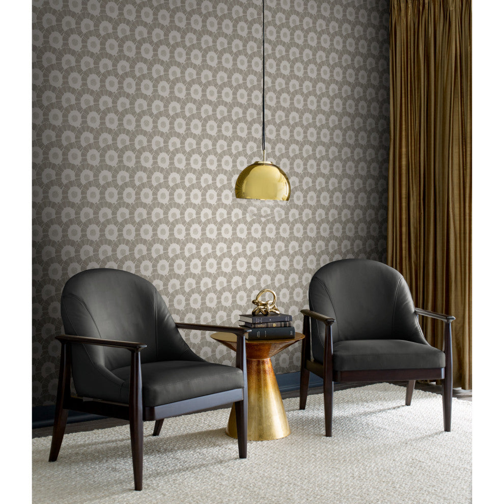 White Coco Bloom Wallpaper