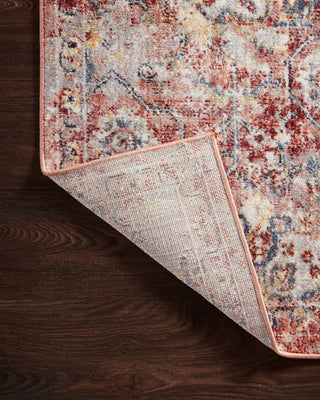 Loloi II Cassandra Rust / Ivory 18" X 18" Swatch Area Rug