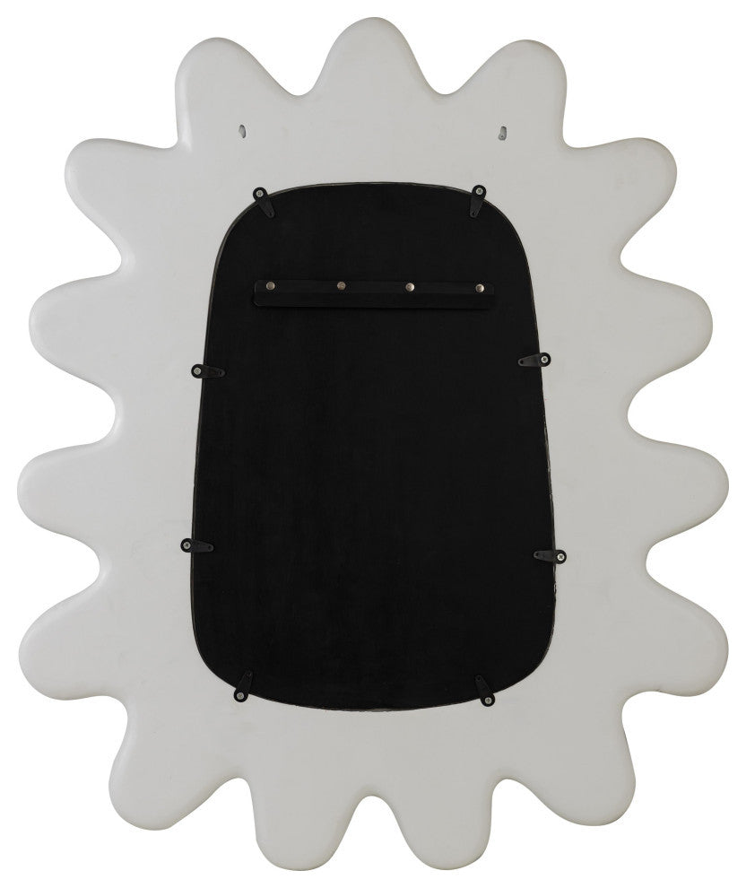 Genesis Mirror in White