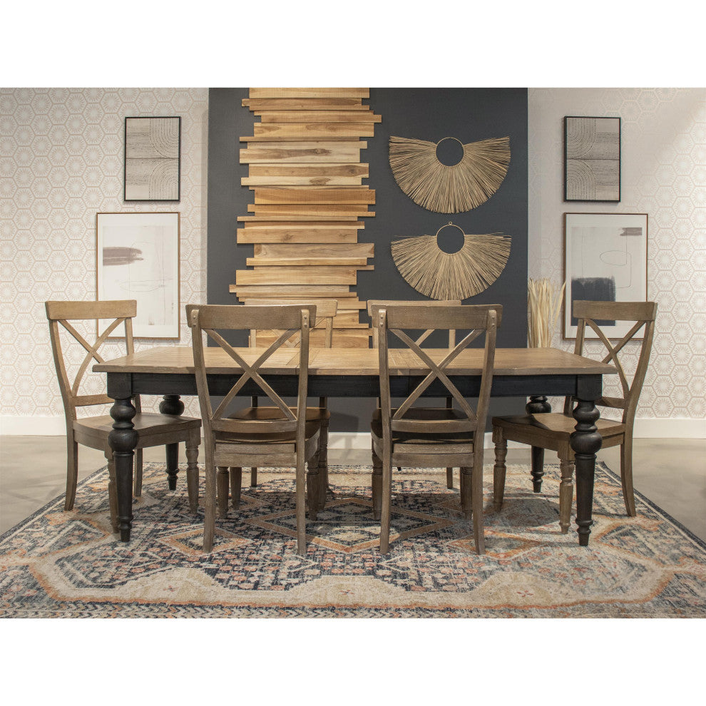 Riverside Furniture Sonora X-Back Side Chair Set of 2