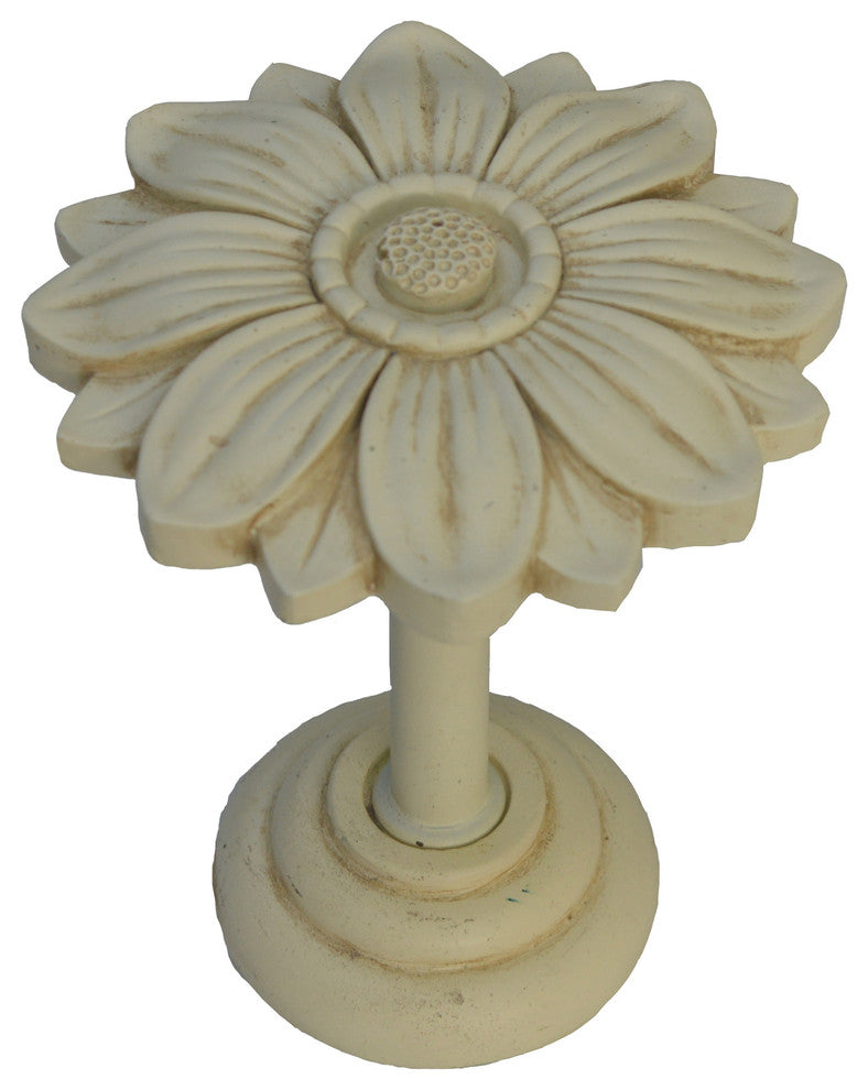 Urbanest Bloom Drapery Medallion, Ivory, Set of 2