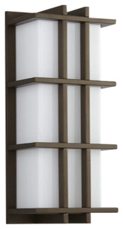Telshor Outdoor Wall Light in Oiled Bronze