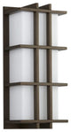 Telshor Outdoor Wall Light in Oiled Bronze