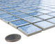 Fountain Square Blue Porcelain Floor and Wall Tile